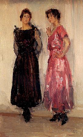 Isaac Israels Two models oil painting image